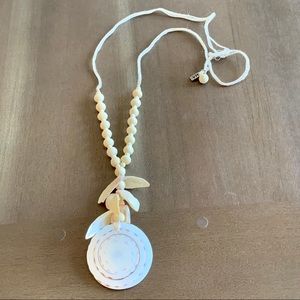 Vanessa Mooney “Swept Away” Shell Necklace